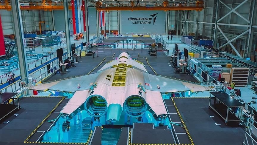 National combat aircraft in final assembly stage
