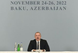 Prezident İlham Əliyev: Azərbaycan bütün beynəlxalq forumlarda ölkələrin ərazi bütövlüyünün tərəfdarı kimi çıxış edib