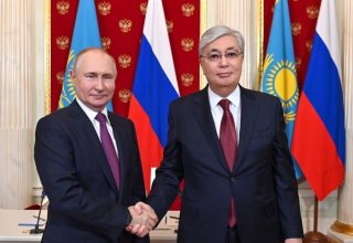 Presidents of Kazakhstan and Russia hold talks