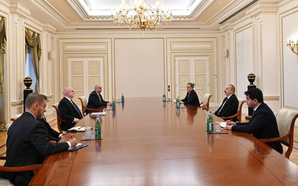 President Ilham Aliyev receives US State Department Senior Advisor for Caucasus Negotiations