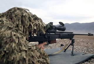 В азербайджанской армии проводится «Курс по снайперской подготовке»