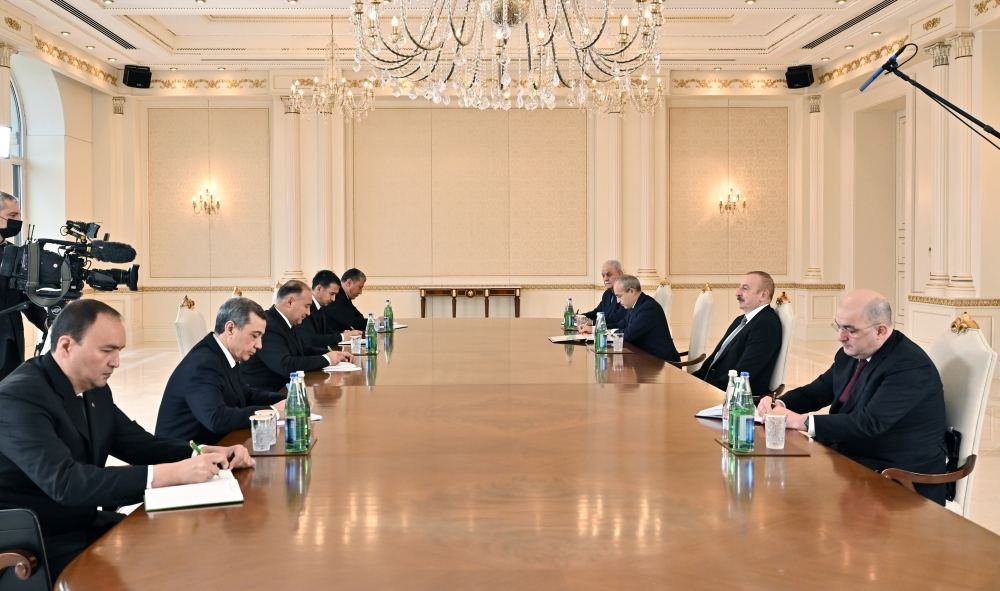 President Ilham Aliyev receives delegation led by Deputy PM of Turkmenistan