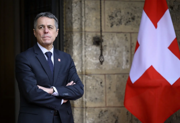 Switzerland supports speedy demarcation of Azerbaijani-Armenian border - President Cassis