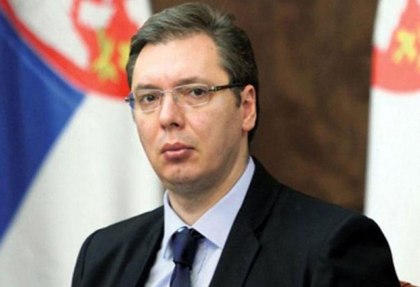 Serbian President Aleksandar Vucic arrives in Azerbaijan for working visit