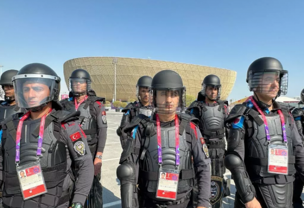 Turkish security forces complete their mission at World Cup