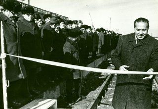 Heydər Əliyevin bir günü: 12 yanvar 1979-cu il. Ağdam-Xankəndi dəmir yolunun açılışı