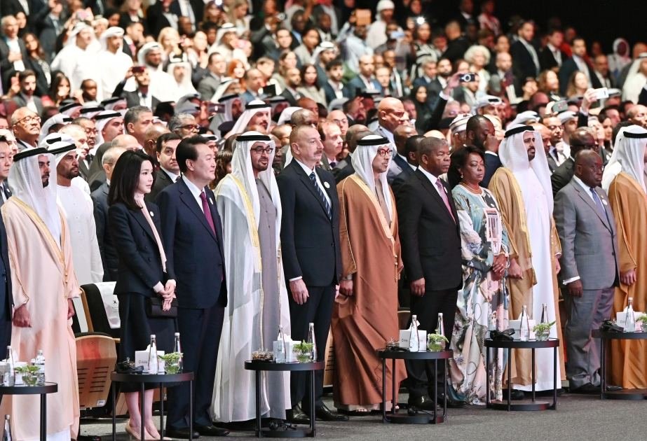 President Ilham Aliyev takes part in Abu Dhabi Sustainability Week