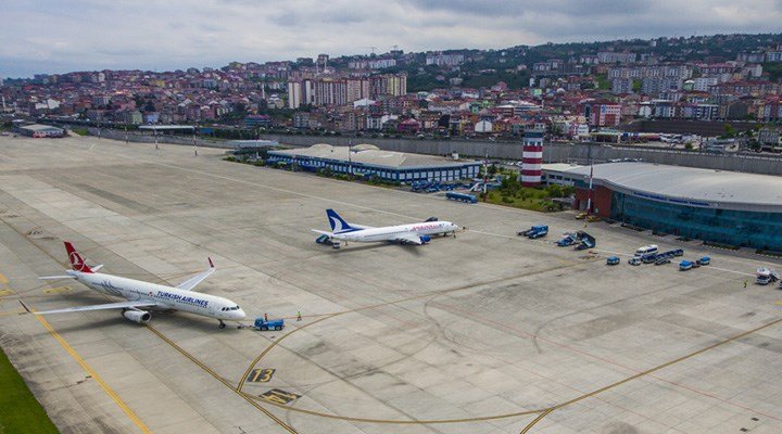 Mart ayında Trabzon Beynəlxalq Hava Limanına gələn sərnişinlərin sayı artıb (ÖZƏL)