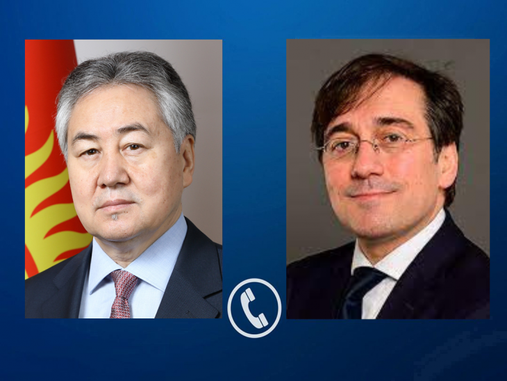 FMs of Kyrgyzstan and Spain had telephone conversation