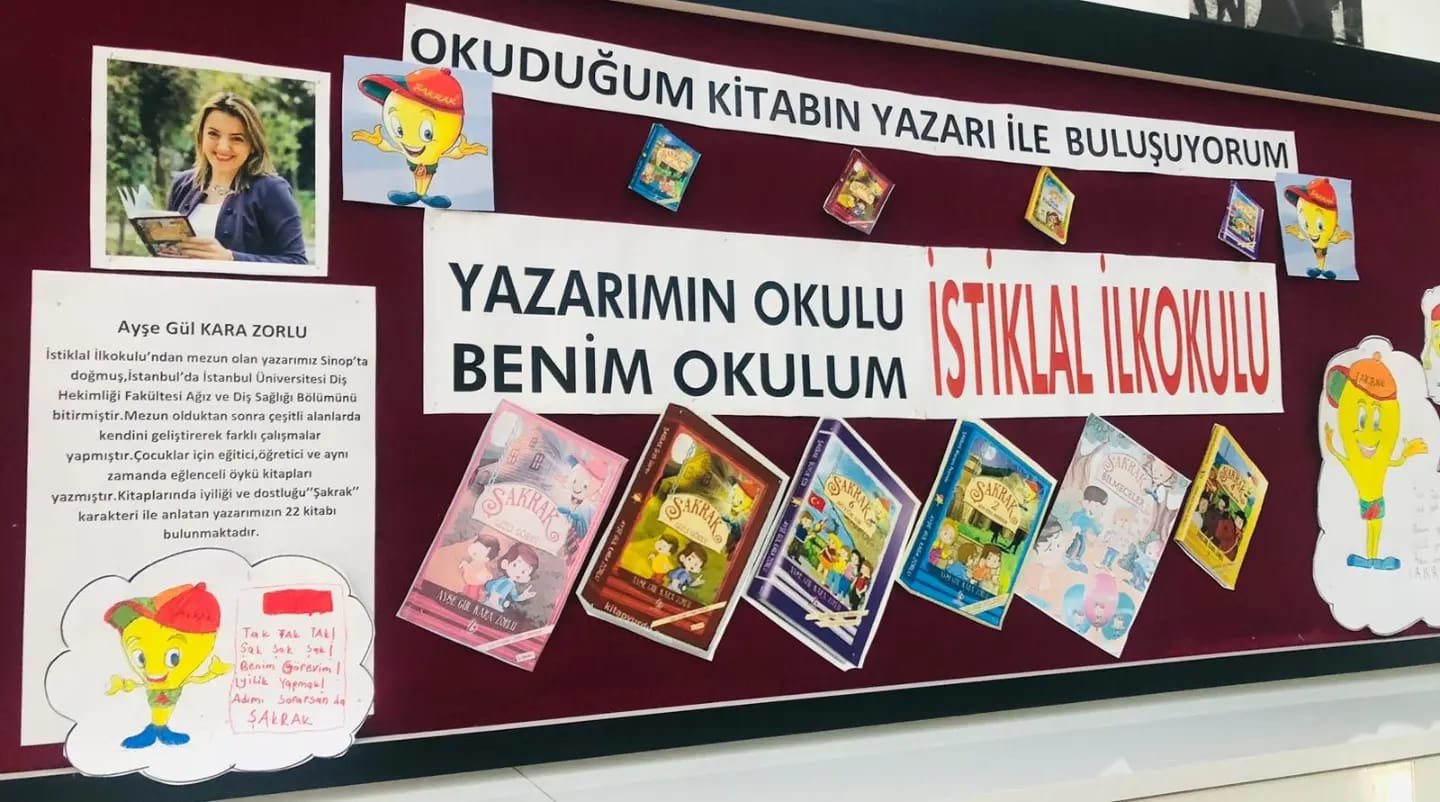 Türkiyənin ilk kitab qəhramanı Şakrakın Sinop İstiqlal İbtidai məktəbində imza mərasimi keçirilib