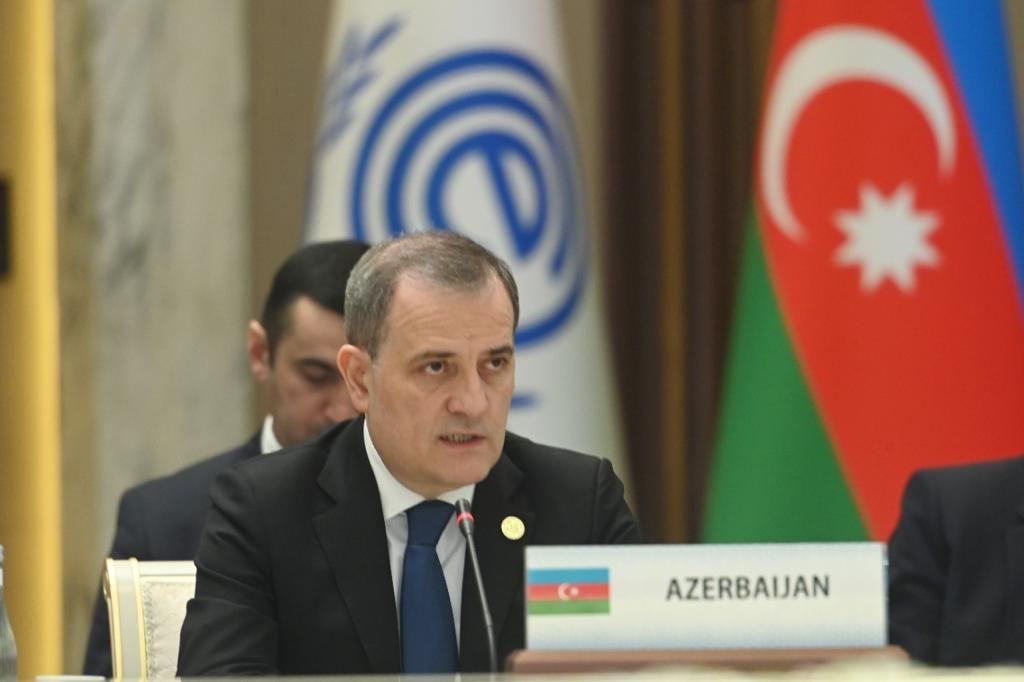 Azerbaijani FM speaks at meeting of Council of Ministers of ECO