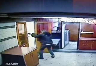 Распространилась видеозапись момента нападения на посольство Азербайджана в Иране