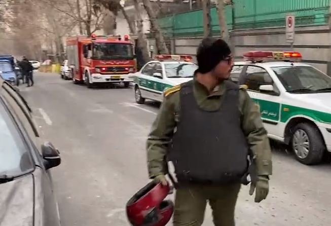 Embassy of Azerbaijan in Iran attacked, one dead