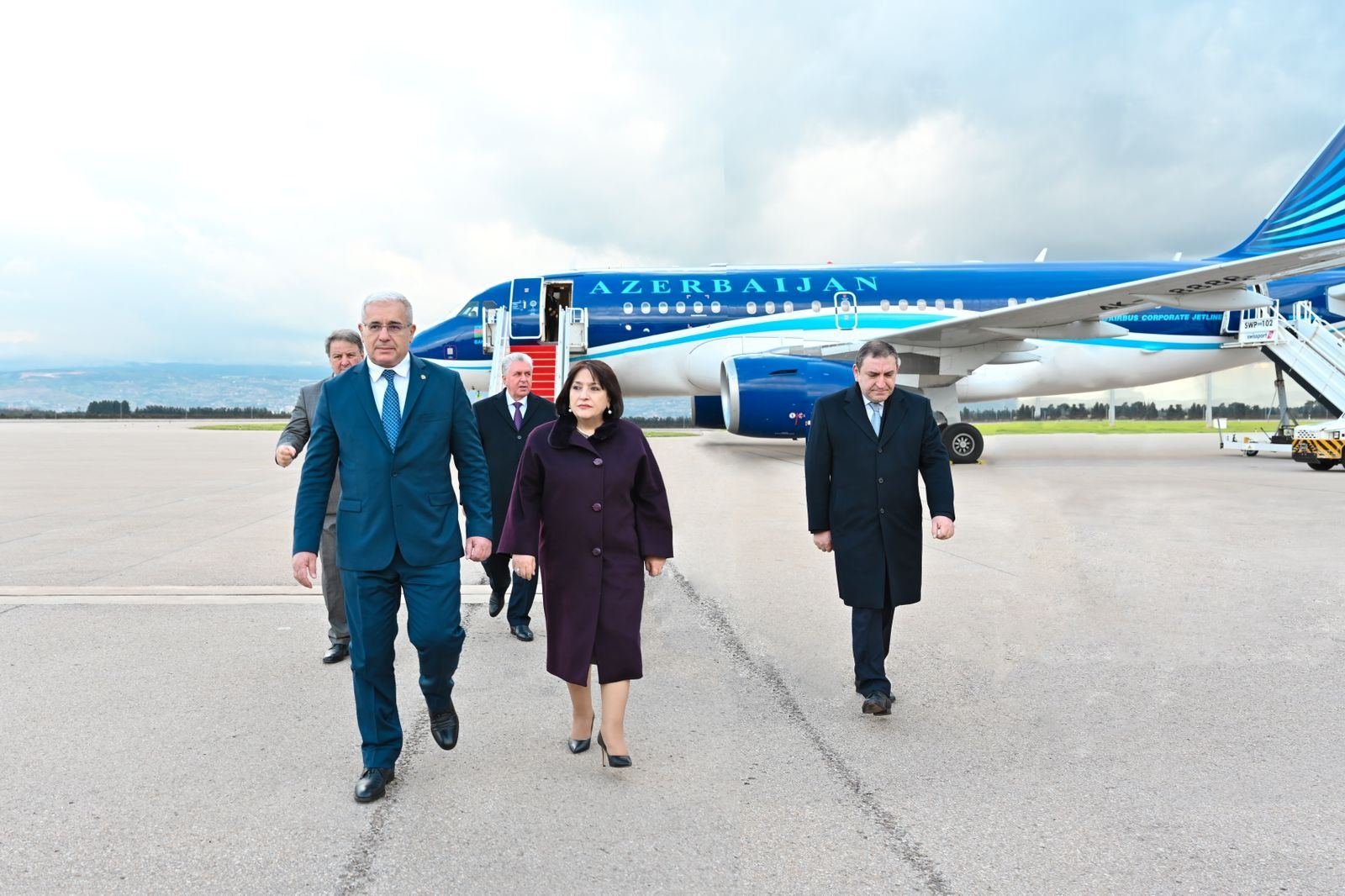 Chair of Azerbaijani Parliament arrives in Algeria on working visit