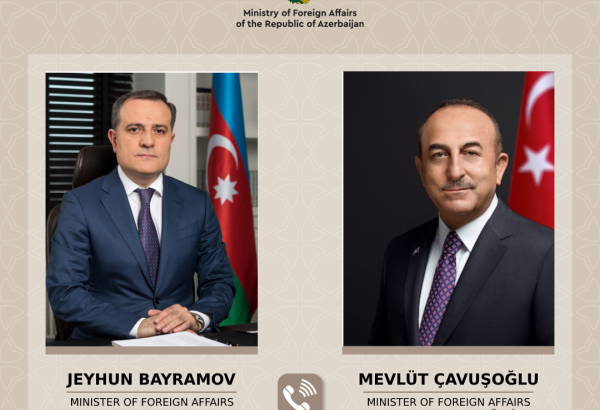 Phone talk held between FMs of Azerbaijan and Türkiye