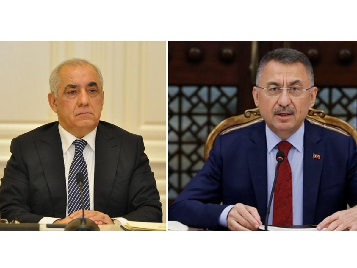Azerbaijani PM, Turkish VP hold phone talks