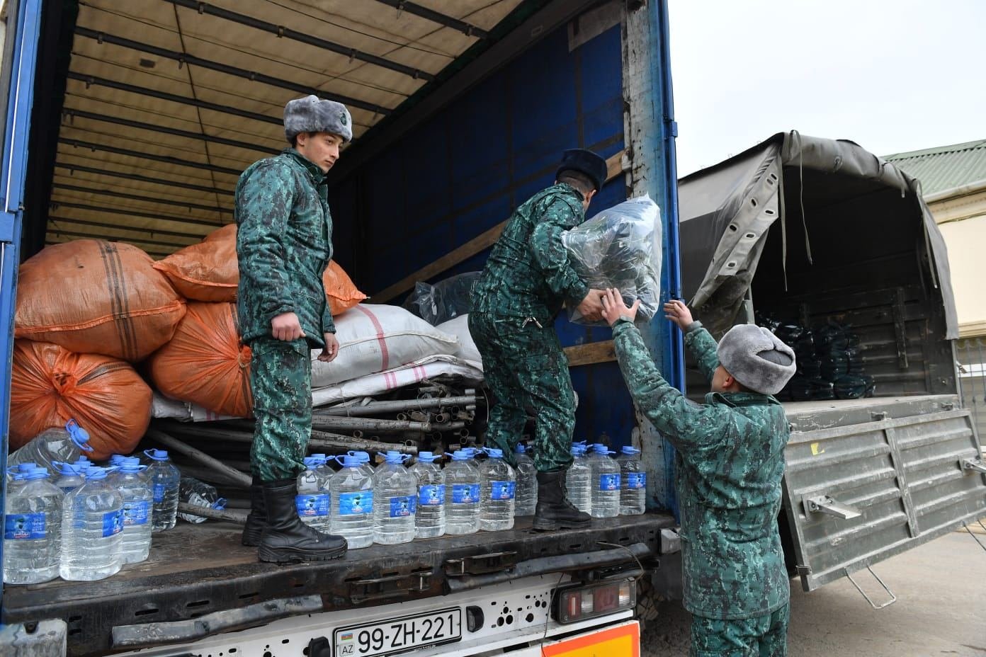 По поручению Президента Ильхама Алиева ГПС Азербайджана направила в Турцию очередную партию гуманитарной помощи