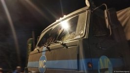 Сегодня по Лачинской дороге проехали 46 автомобилей миротворцев