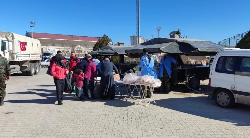 В Кахраманмараше силами МЧС Азербайджана создан очередной палаточный городок