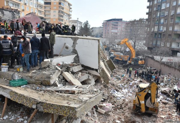 Обновлены данные о числе погибших при землетрясении в Турции