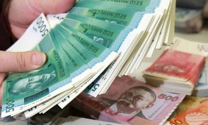 Объем наличных денег в Кыргызстане сократился на 6,2%