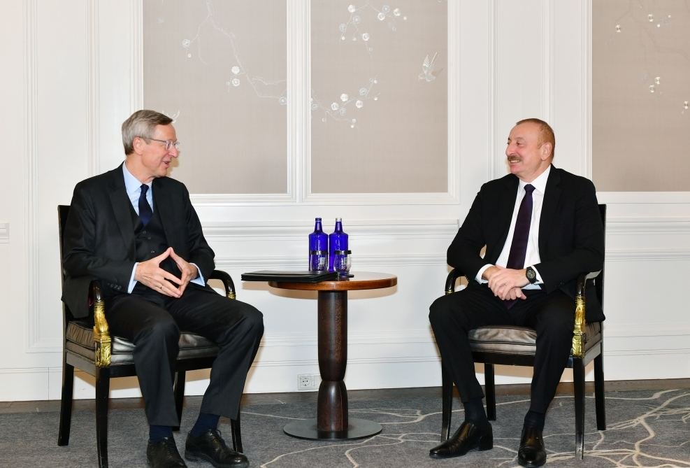 Президент Ильхам Алиев: Для деятельности немецких компаний в Азербайджане созданы хорошие условия