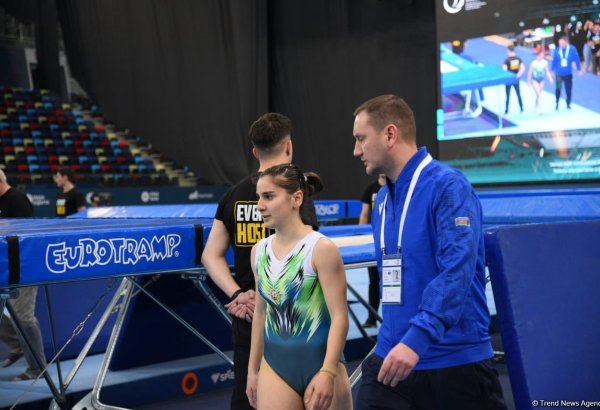 Selcan Mahsudova Bakıda keçirilən batut gimnastikası üzrə Dünya Kubokunda finala yüksəlib