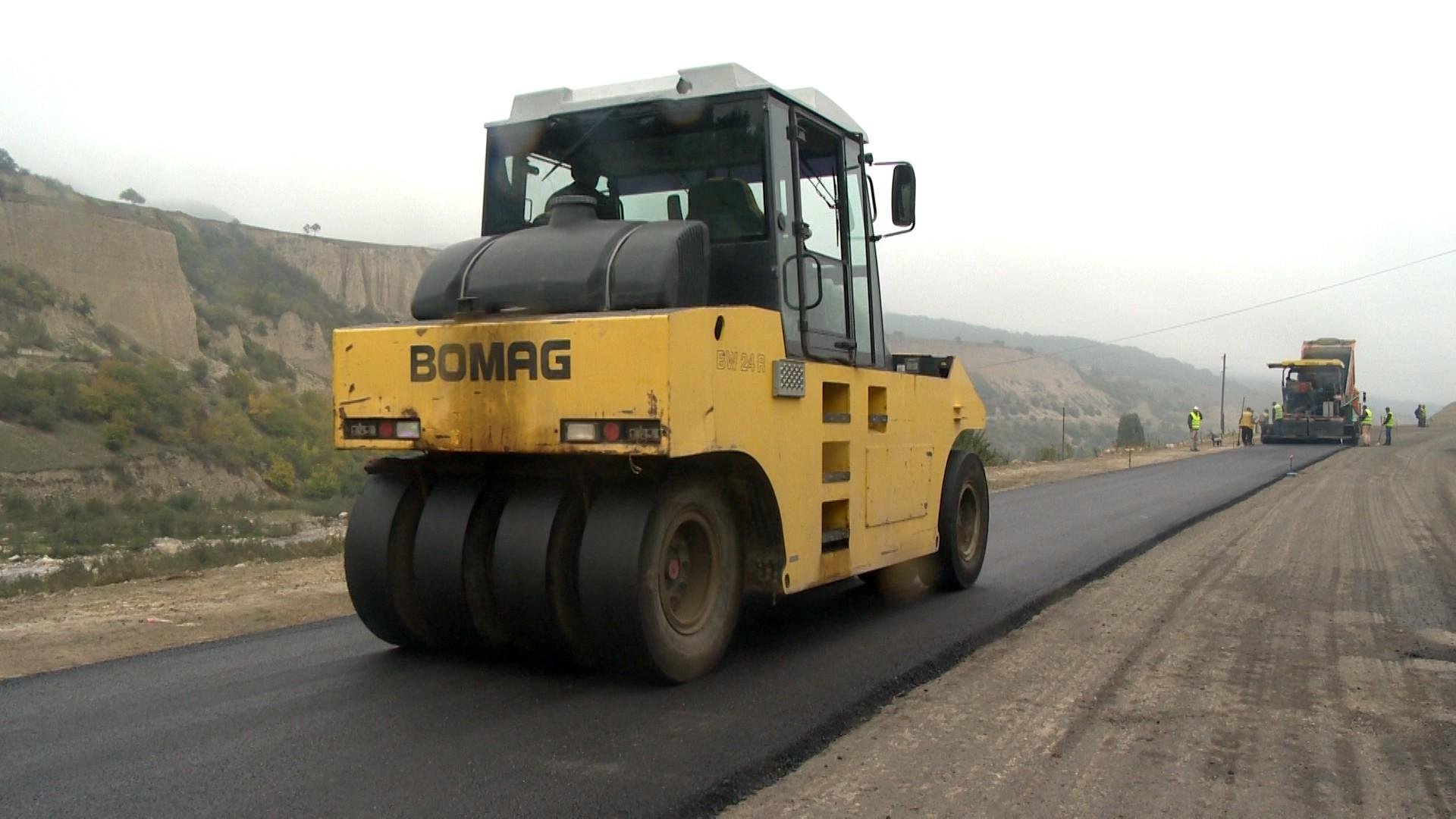 Azərbaycan tərəfi Ermənistan ərazisində 5,4 km uzunluğunda yeni avtomobil yolu tikib