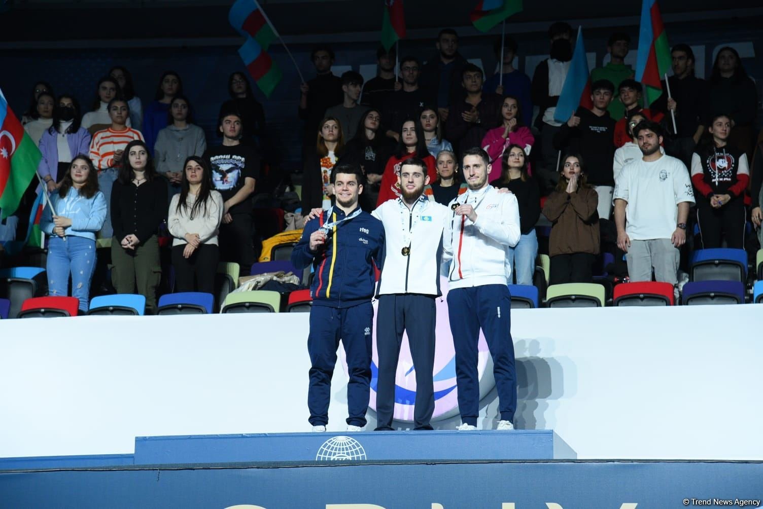 Bakıda Batut gimnastikası üzrə dünya kubokunun qaliblərinin mükafatlandırılması mərasimi keçirilib