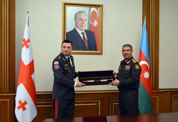 Bakü'de Azerbaycan ile Gürcistan arasındaki askeri işbirliği görüşüldü