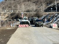 Sülhməramlıların daha 14 avtomobili Laçın yolundan keçib