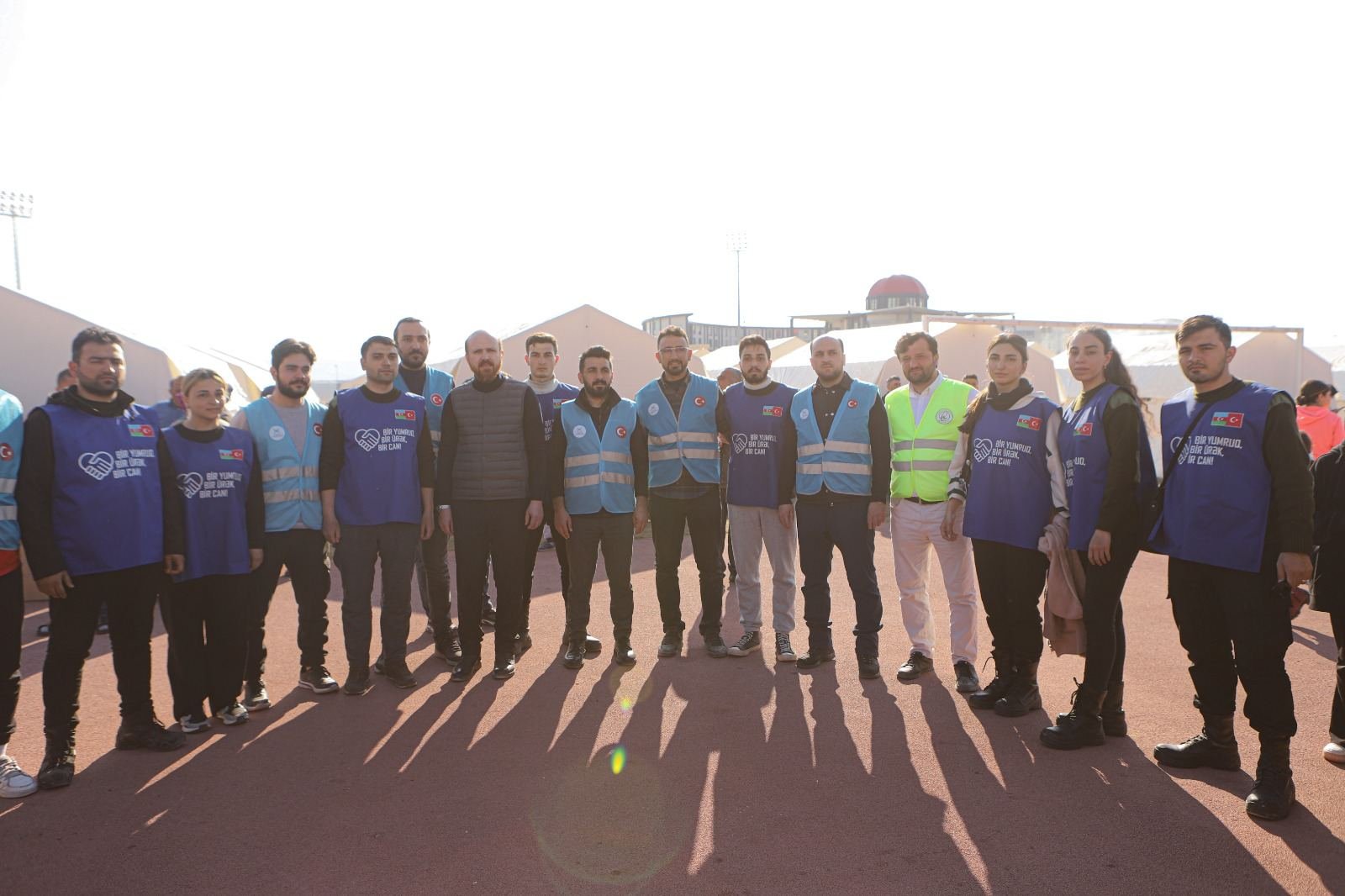 Билал Эрдоган ознакомился с деятельностью азербайджанских волонтеров в Турции