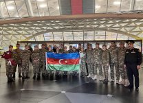 Türkiyəyə ezam olunan hərbi tibb personalı Azərbaycana qayıdıb