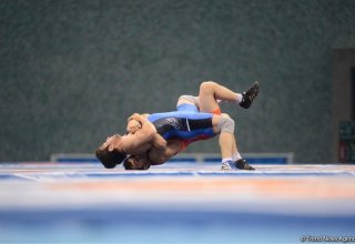 Three more Azerbaijani wrestlers win silver medals at European Championship