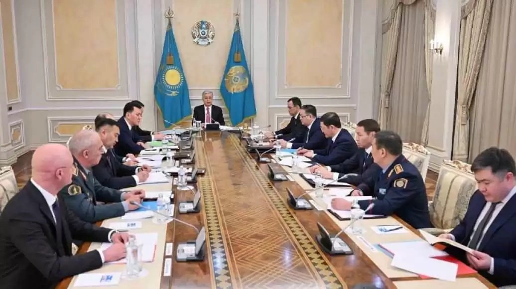 Kazakh President holds Security Council sitting Turkic World