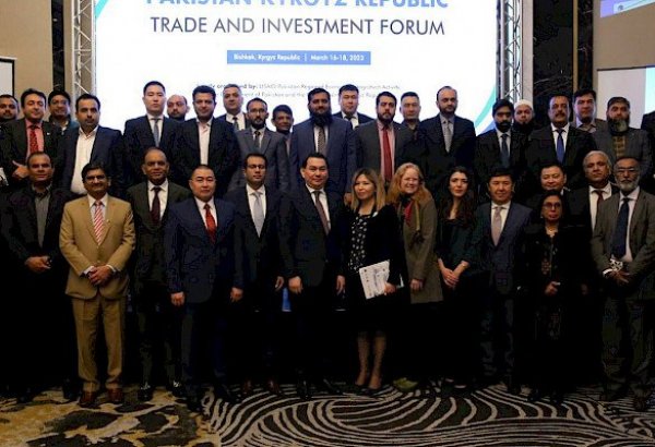 Bishkek hosts 4th Kyrgyz-Pakistani forum with participation of over 100 companies