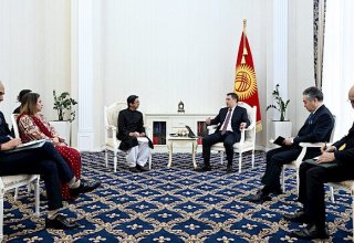 President Zhaparov receives Ambassador of Pakistan Hassan Ali Zaigam