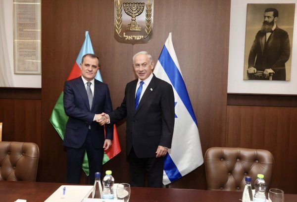Ceyhun Bayramov İsrailin Baş naziri ilə görüşüb