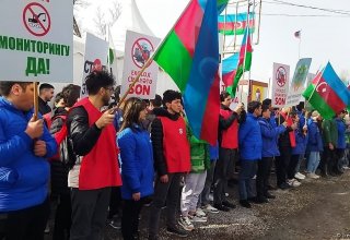 Azerbaijani eco-activists on Lachin-Khankendi road call on world community to respond to eco-terror