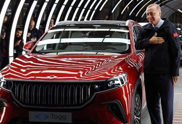 Turkish TOGG electric car to be exported worldwide - President Erdogan