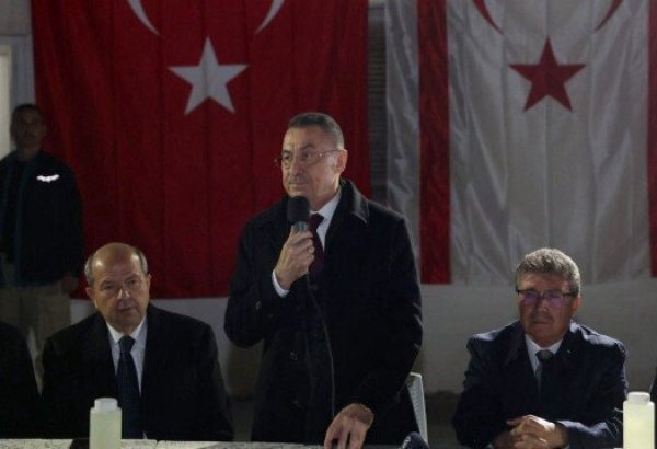 Cumhurbaşkanı Yardımcısı Fuat Oktay KKTC'de: Türkiye'nin kimsenin toprağında gözü yok