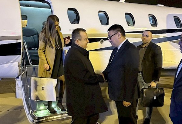 В Кыргызстан с официальным визитом прибыл глава МИД Сербии Ивица Дачич