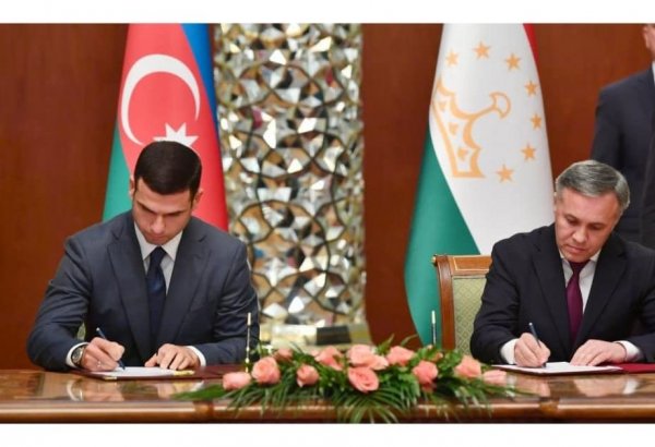 Azerbaijani SMBDA, Tajikistan's Chamber of Commerce & Industry sign MoU