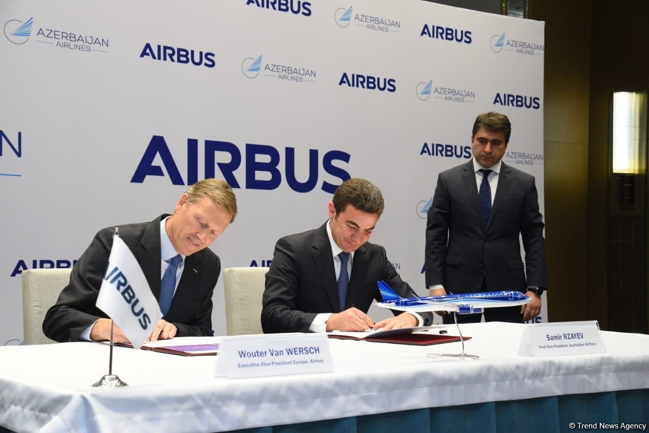 Azerbaijan Airlines Orders 12 A320neo Family Aircraft - Turkic World