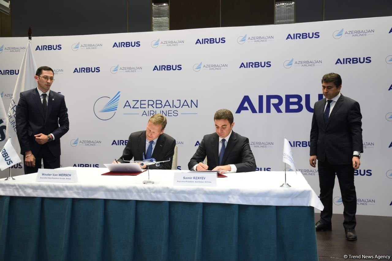 Azerbaijan Airlines Orders 12 A320neo Family Aircraft - Turkic World