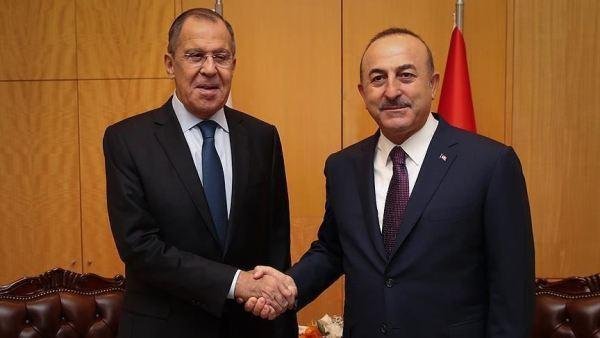 Turkish FM meets with Russian counterpart