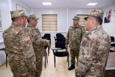 Azerbaijani defense minister visits newly commissioned military unit in liberated areas
