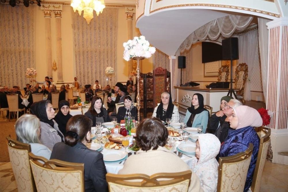 Iftar was given upon initiative of President of Heydar Aliyev Foundation Mehriban Aliyeva