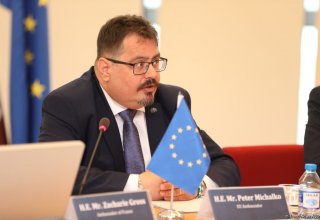 EU ambassador to Azerbaijan shares post in connection with mine explosion in Tartar