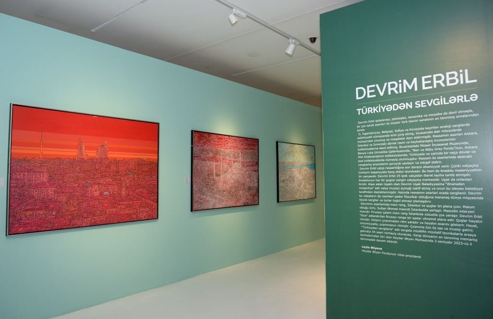 Heydar Aliyev Center launches solo exhibition of Turkish artist